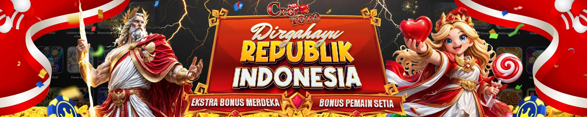 Promosi HUT Kemerdekaan RI di CPGTOTO